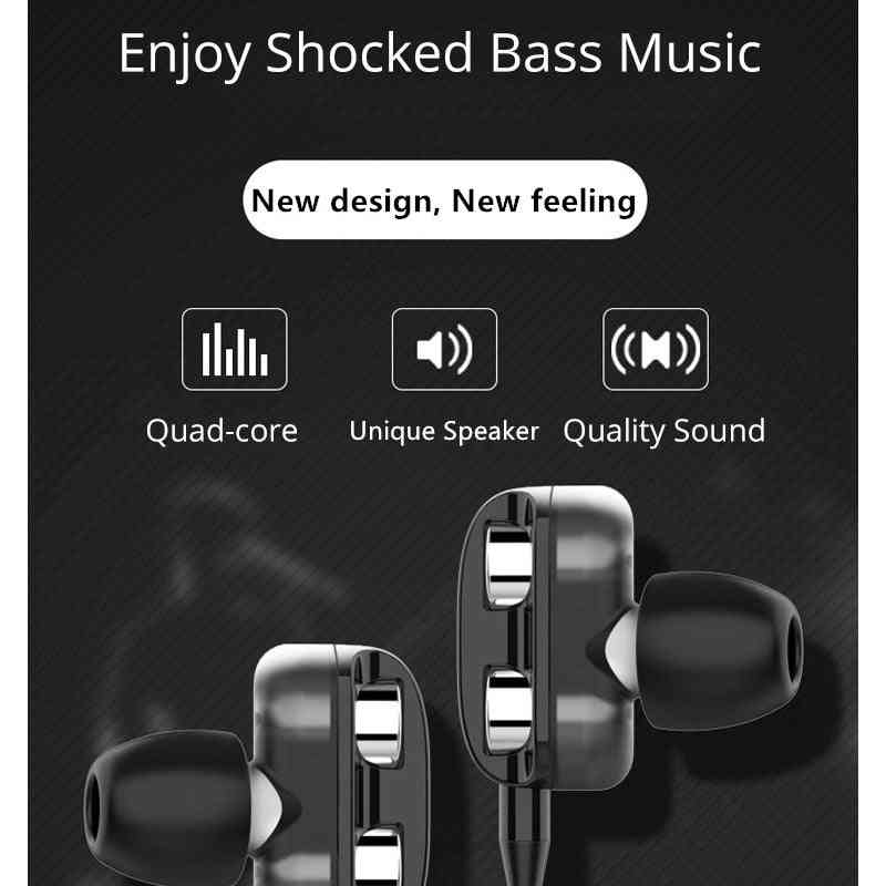 3,5 mm in-ear oortelefoon bedrade headset gamer - stijl een zwart
