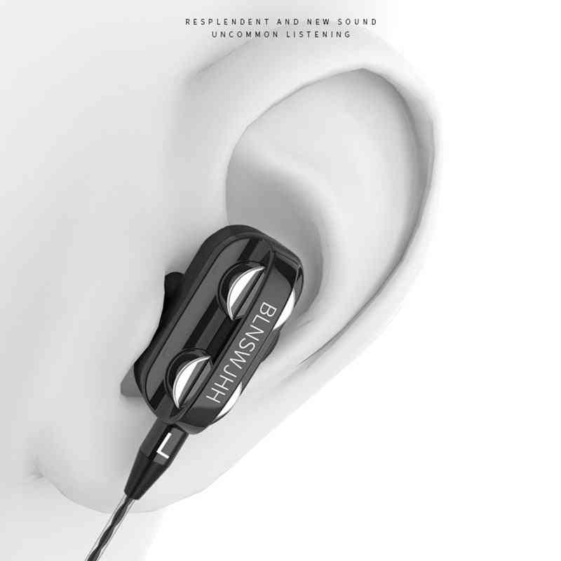 3,5 mm in-ear oortelefoon bedrade headset gamer - stijl een zwart