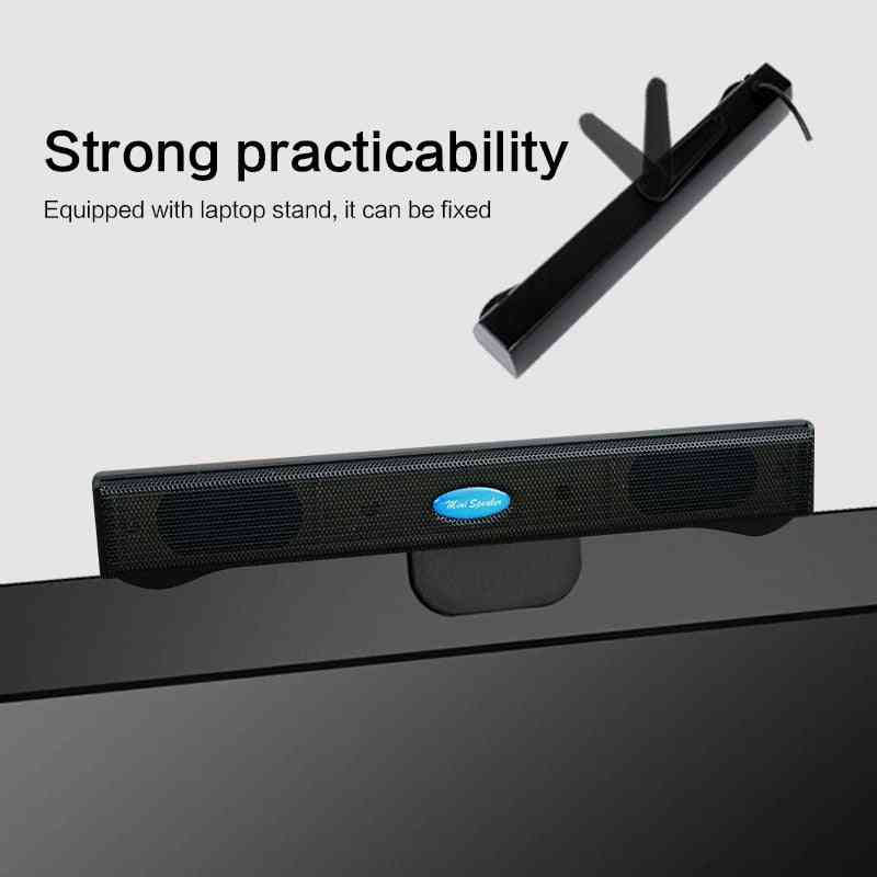 Portable Wireless Bluetooth Speaker - Usb Sound Bar Stick Music Player