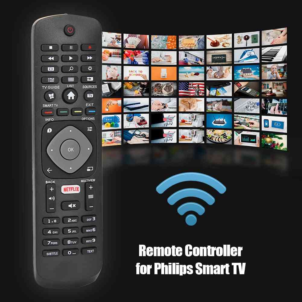 Ersatzfernbedienungszubehör für Philips TV mit Netzflix hof16h303gpd24, 398gr08b