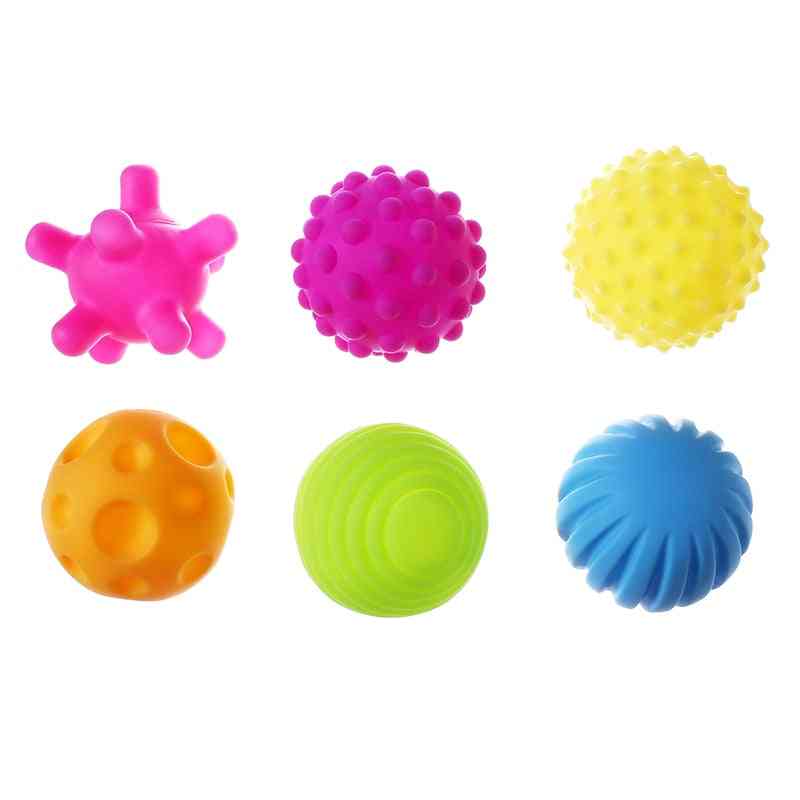 Kinder Ball Hand sensorische Gummi Spielzeug, strukturierte Multi taktile Sinne Touch Spielzeug Baby Training Massage weiche Bälle - 2pcs137