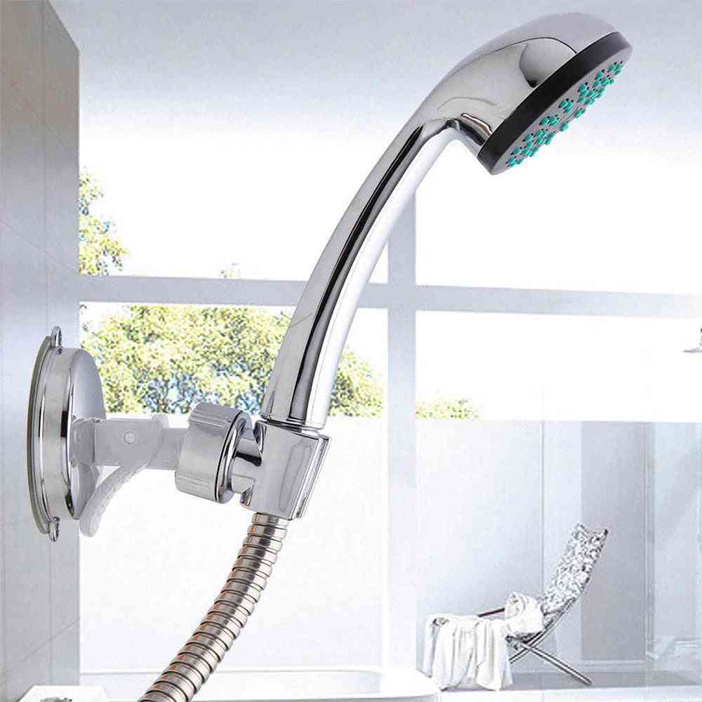Wall Mount Adjustable, With Suction Cup-shower Head Holder Bracket