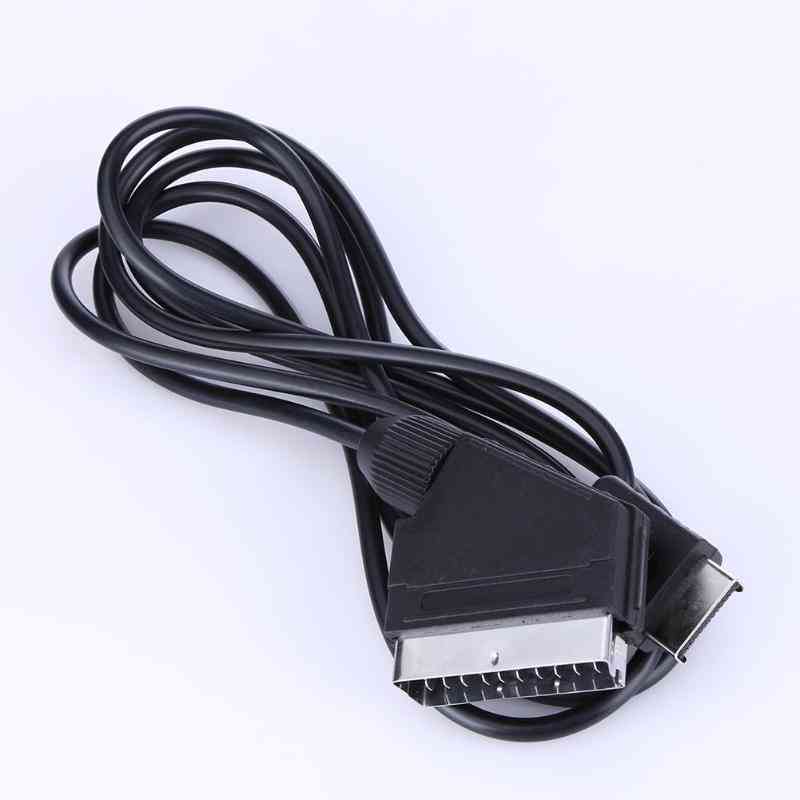 1,8 m kabel - TV AV-kabel voor Playstation PS1 PS2 PS3 Slim voor PS2 RGB SCART -