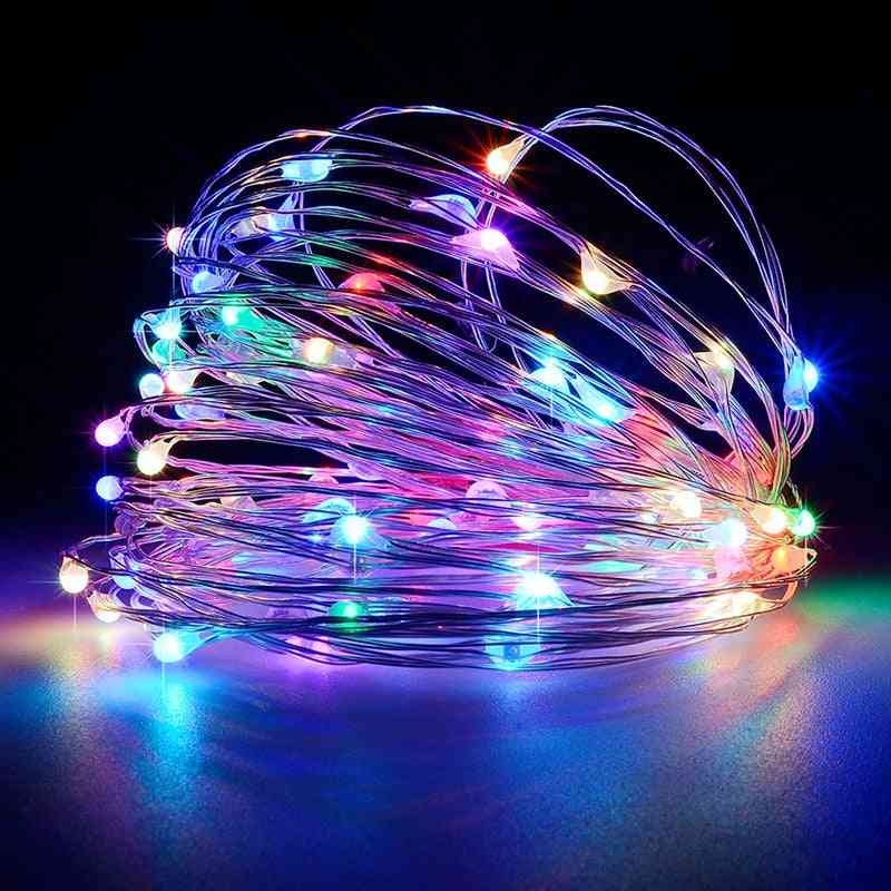 Fairy String Led Light - Usb Battery Powered For Outdoor Party Decoration