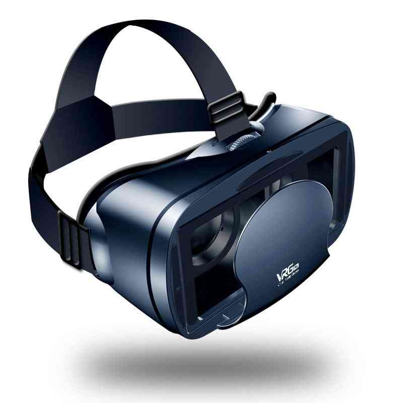 Gafas vrg pro 3d vr: gafas vr gran angular visual de pantalla completa de realidad virtual para dispositivos de anteojos de teléfonos inteligentes de 5 a 7 pulgadas: controlador pequeño