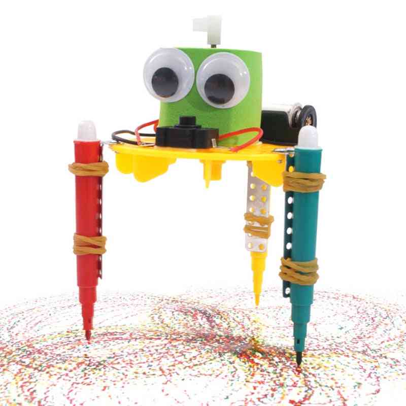 Diy Doodle Robot Technology, Small Inventions - Educational For Kids