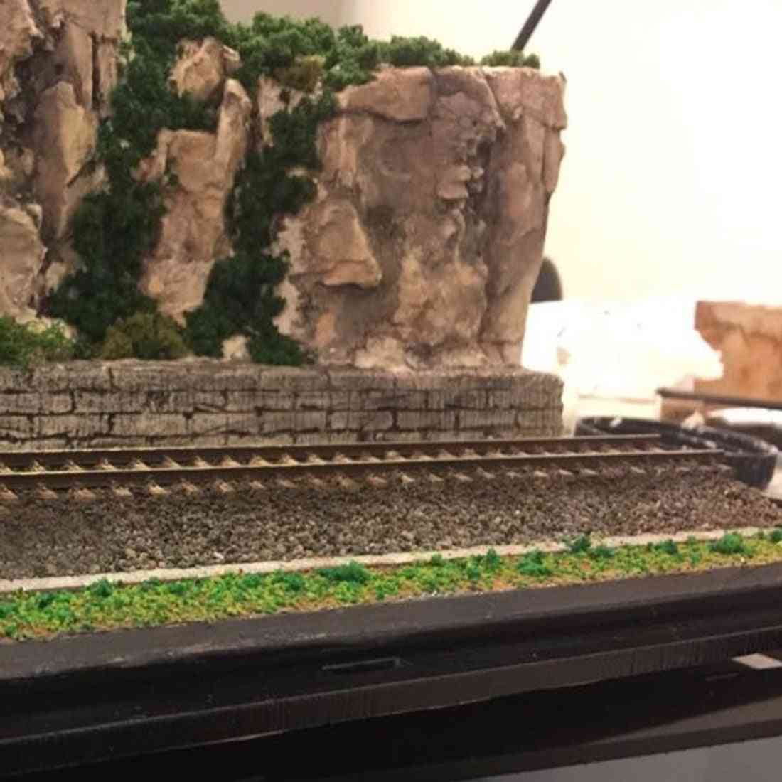 450g ho 1: 87 / n 1: 160 postavitev modela vlaka pesek balast - rjava (brez železniških tirov in drugih zgradb)