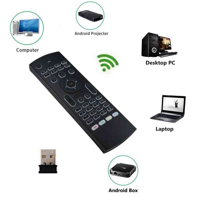 Smart Voice Remote Control 2.4g Rf Wireless Keyboard