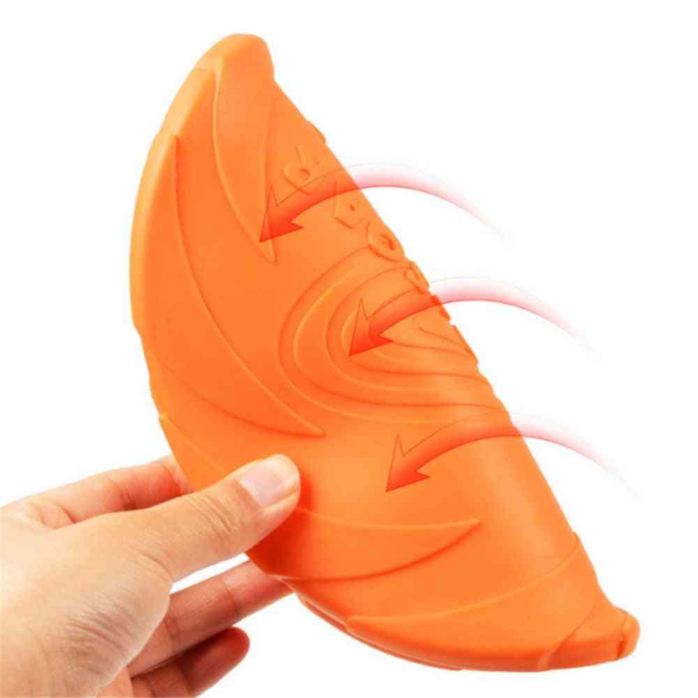 Silicone Flying Saucer / Disc, Chew Resistant For Pets