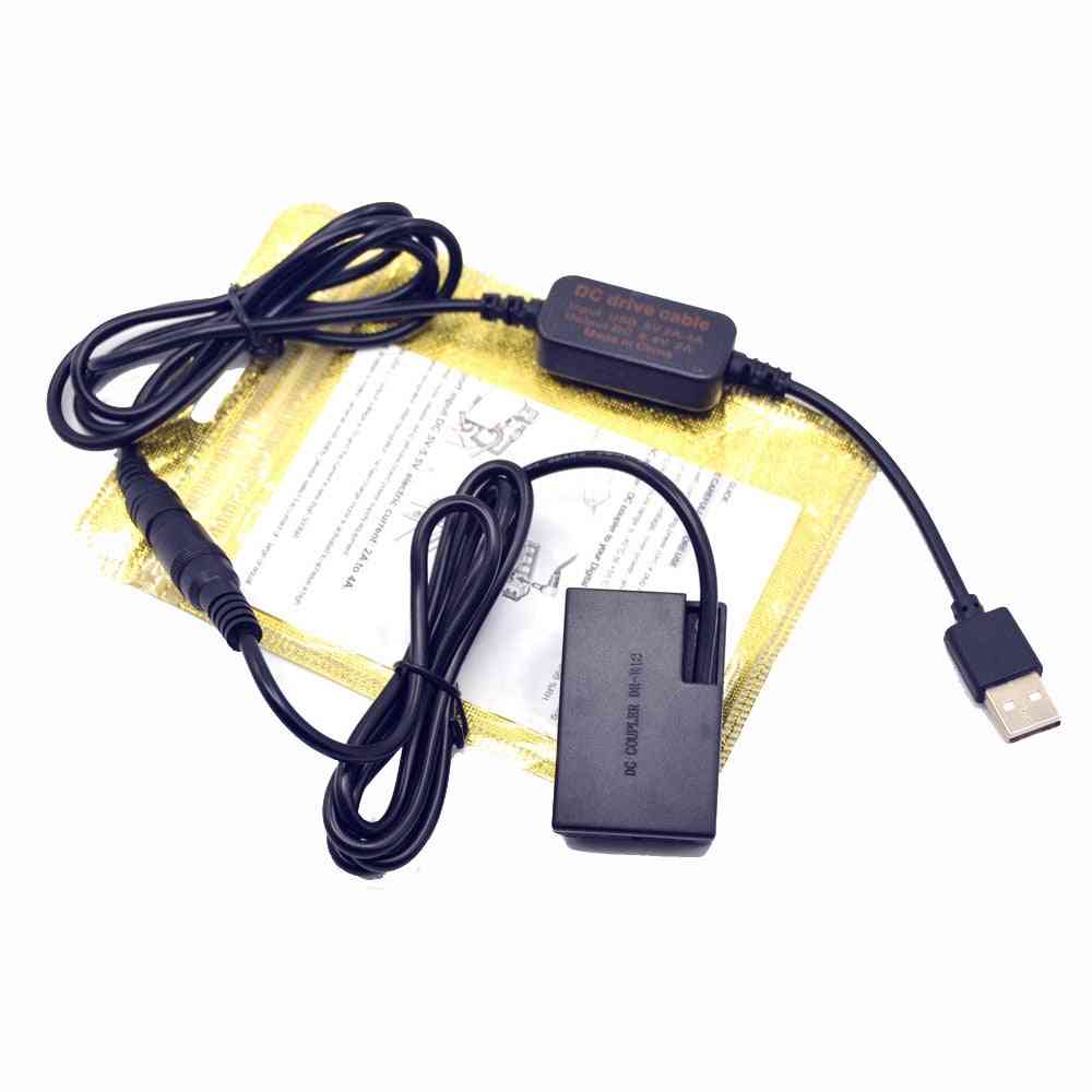 Dc Drive Cable-usb Charger Power Bank And Dummy Battery For Canon