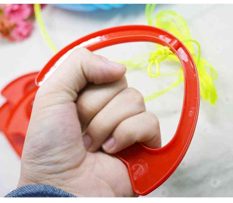 Through And Pulling Game-hand Draw Ball Toy For