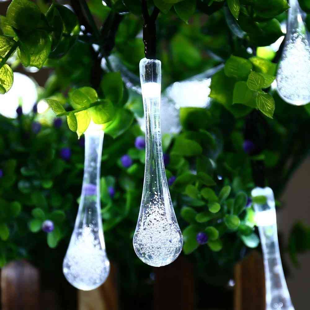 Waterproof Droplet Bulb Design, Led String Lights For Decoration