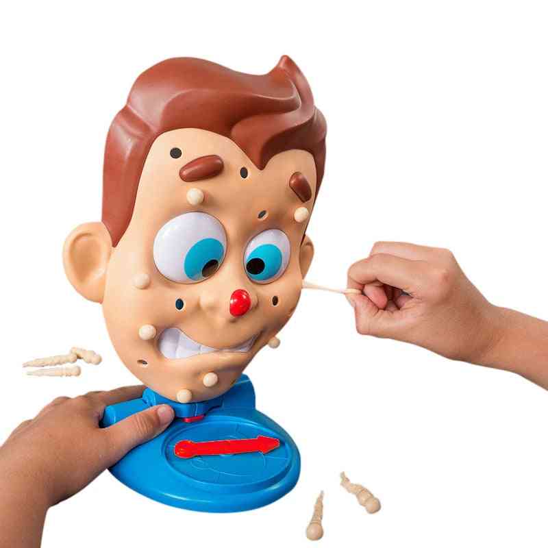 Simulovat tvar obličeje zmáčknout akné hračka - praskání pupínek nadřazené dítě desková hra