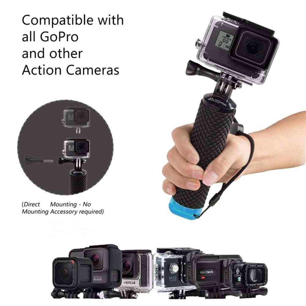 Water Floating, Hand Grip Stick For Go Pro Hero 8/7/6/5/4-action Camera