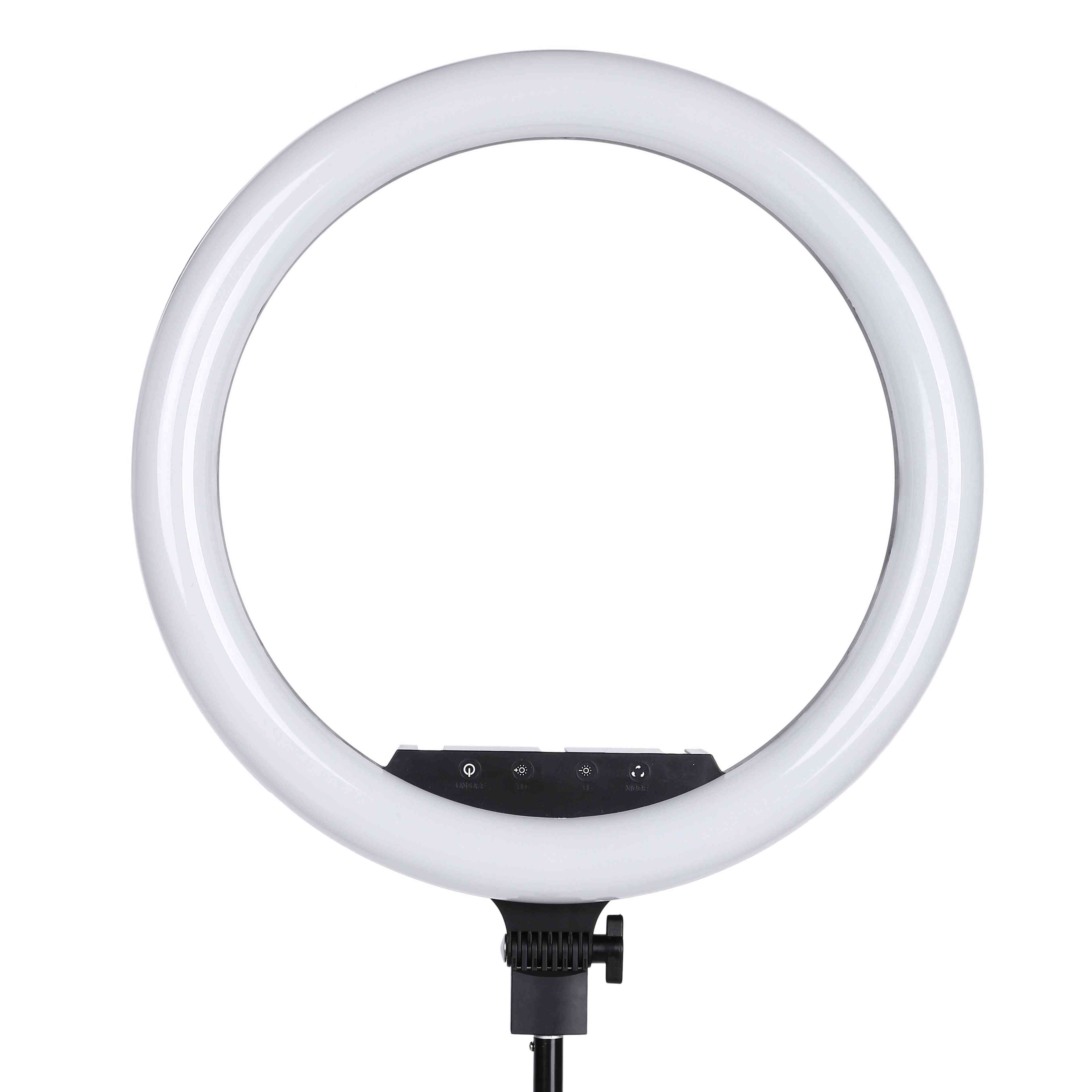 Photo Studio Lighting Led Ring - Light Touch Control Photography Large Lamp With 2m Stand