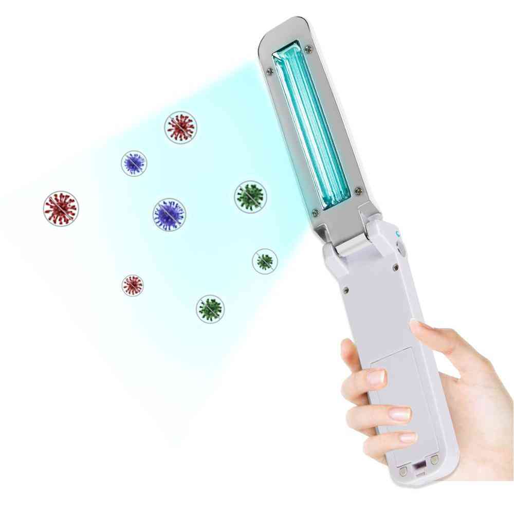 Hand Held And Foldable-uv Gel Curing Lamp For Outdoor Business Trip And Indoor Kitchen/cabinet/home