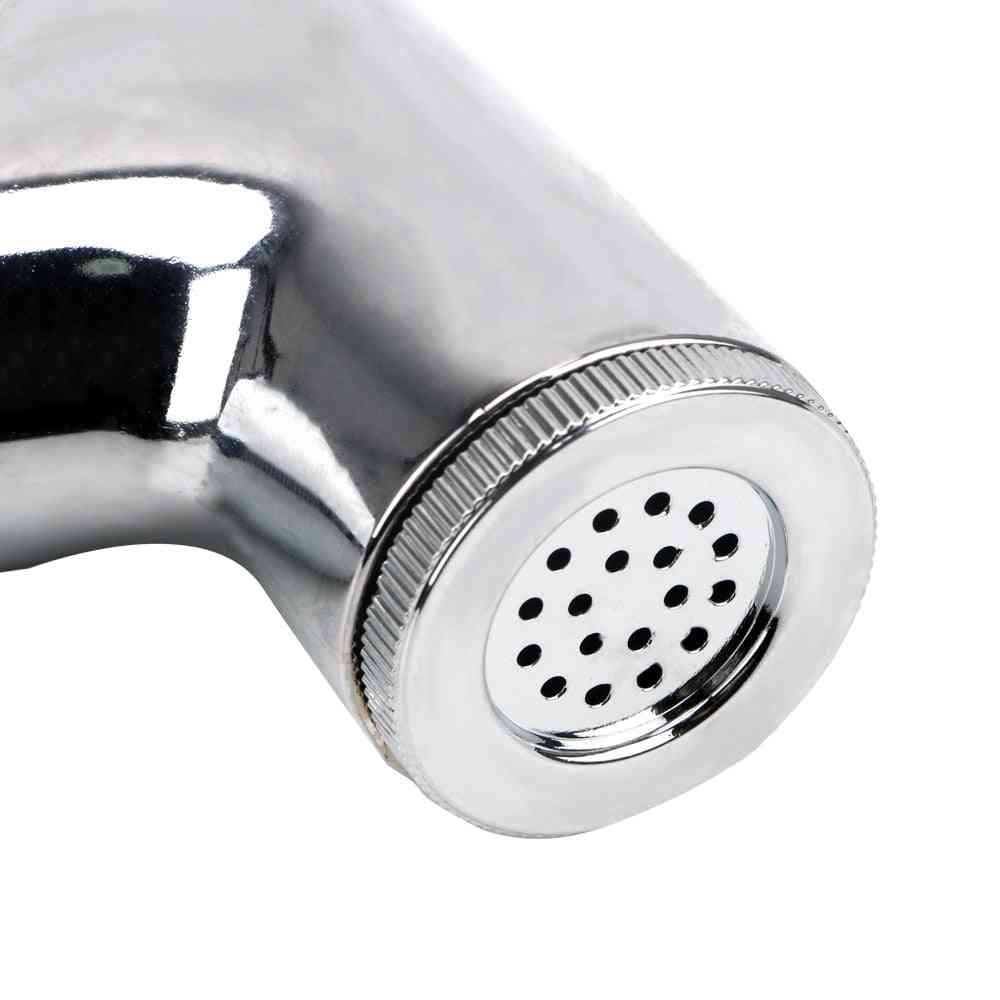 Shower Head Nozzle With Telephone Hose Spray Gun Bathroom Cleaning Tools