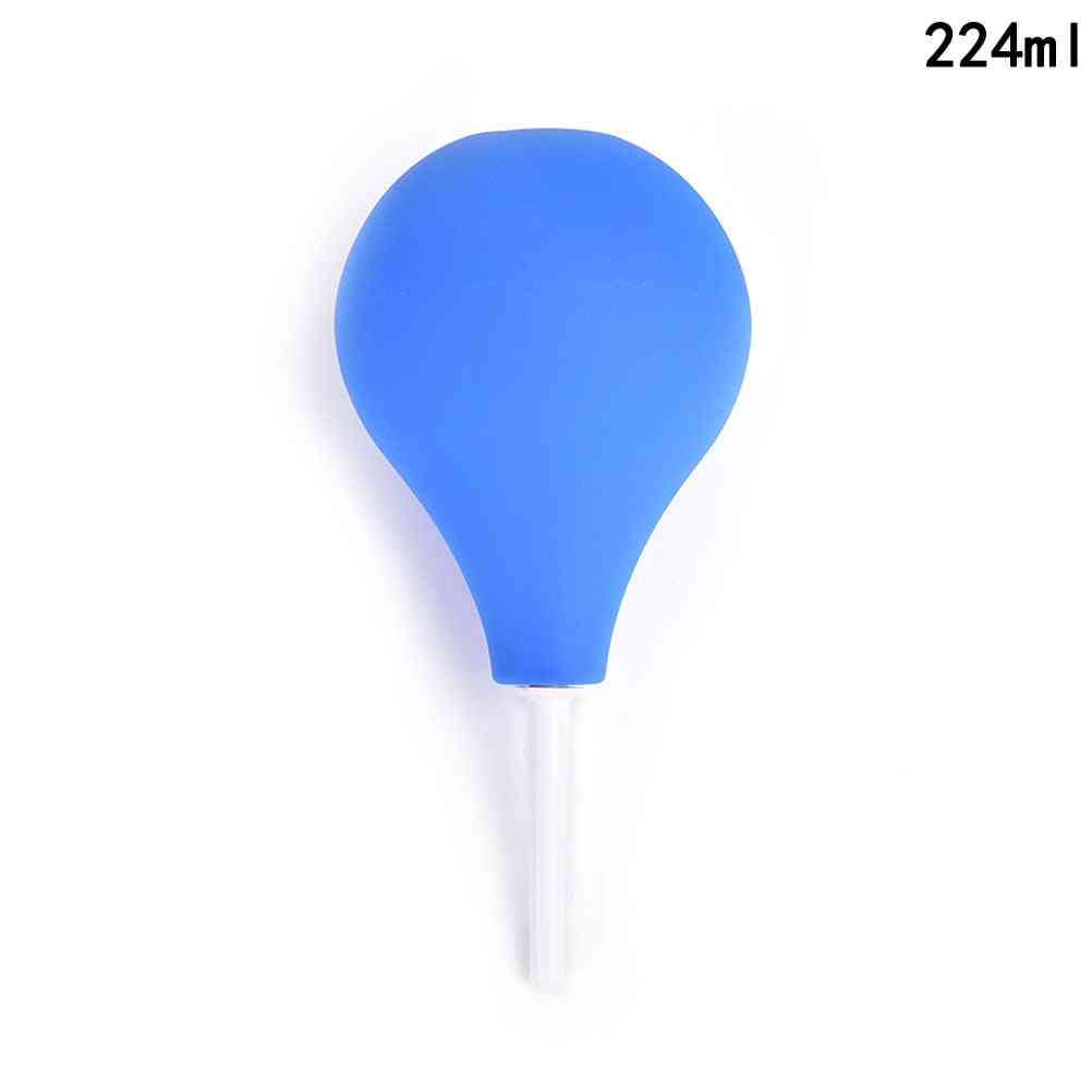 Pear Shaped Enema Rectal Shower- Cleaning System, Silicone Gel Ball