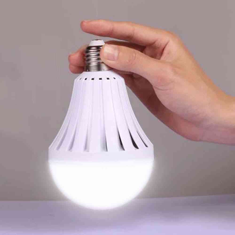 Led Smart Emergency Bulb E27, Ac220v With Rechargeable Battery Lighting Lamp For Outdoor Lighting Bombil