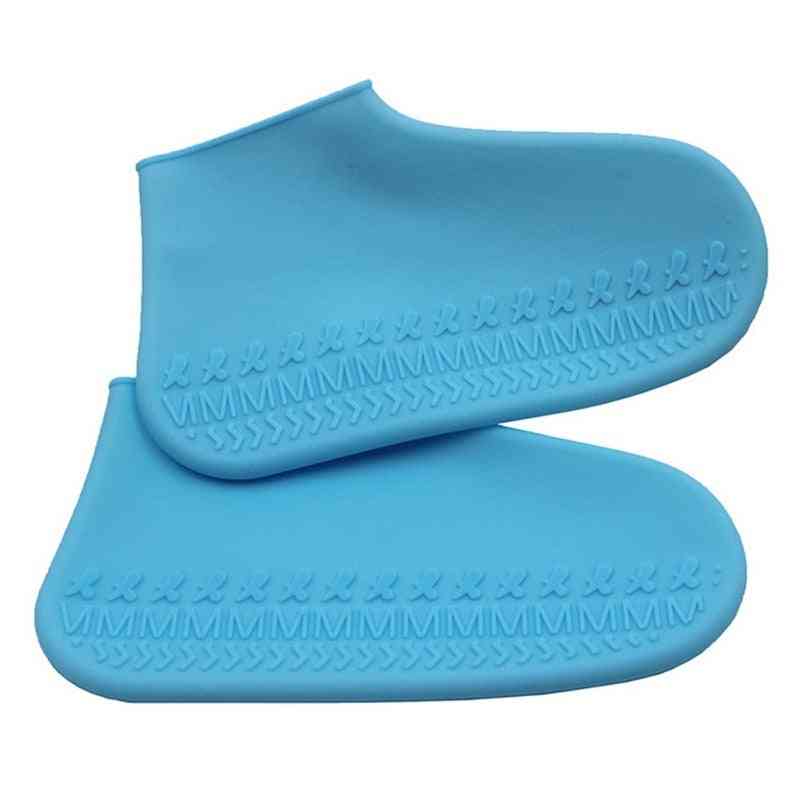 Reusable Waterproof Shoe Cover -silicone Material, Unisex Shoes Protectors, Rain Boots For Indoor, Outdoor Rainy Days