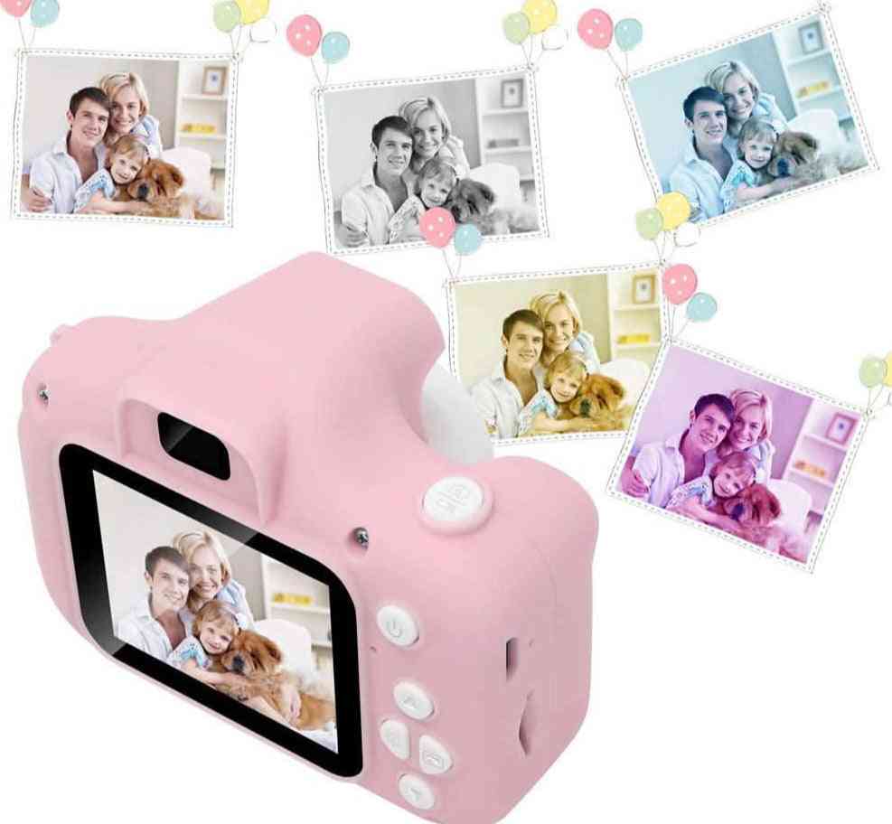 Mini roze digitale hd camera 2 