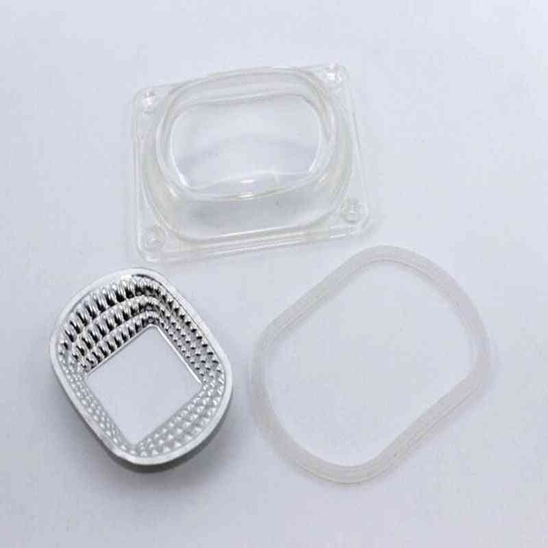 Refletor de lente anel de silicone para 20w / 30w / 50w led cob, ac220v, 110v led holofote lâmpada