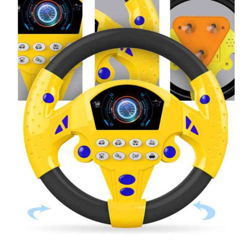 Volant so zvukovou simuláciou jazdiaceho automobilu