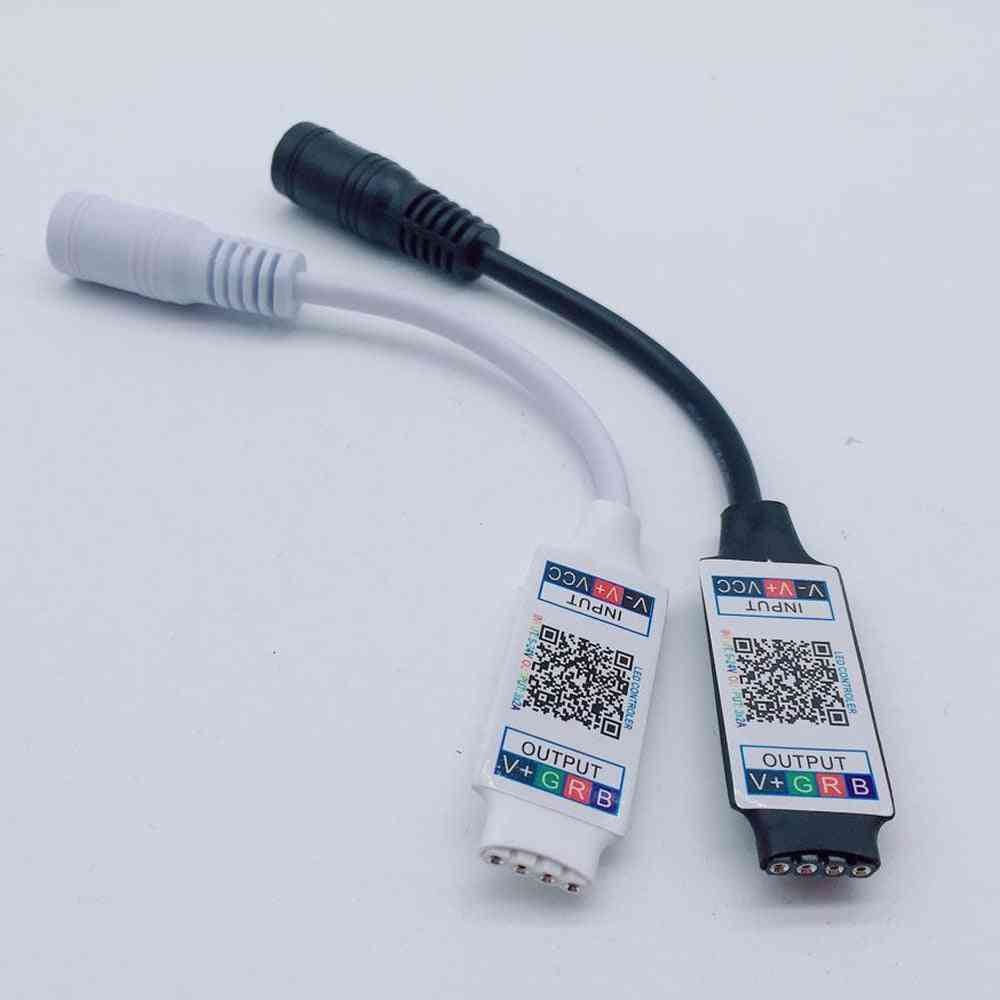 Wifi Mini Rgb Bluetooth Controller, Dc 5v, 12v, 24v, Mini Music Bluetooth Controller, Light Strip For Rgb, Rgbw Led Strip
