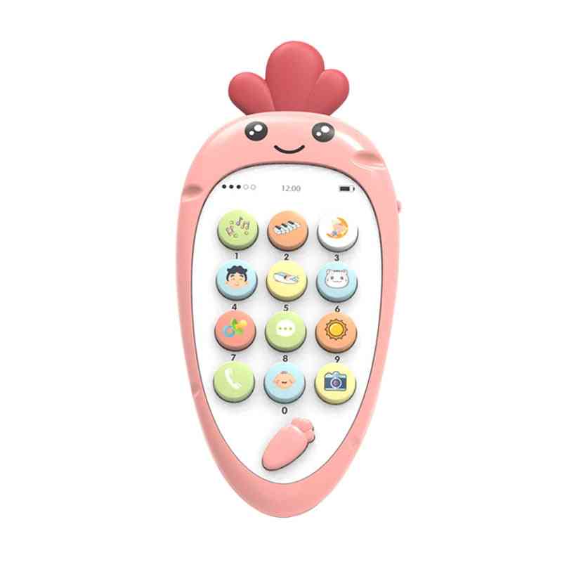 Electronic Phone Teether Music  - Early Multi Function Simulation Phone Toy