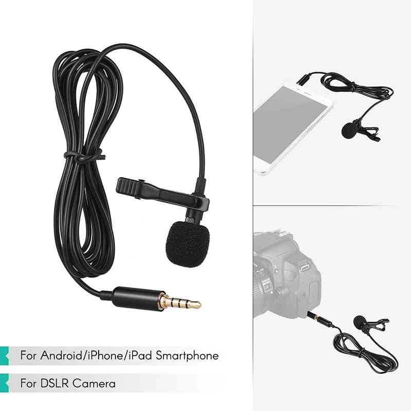 1.45m Mini Portable Professional Microphone With Clamp