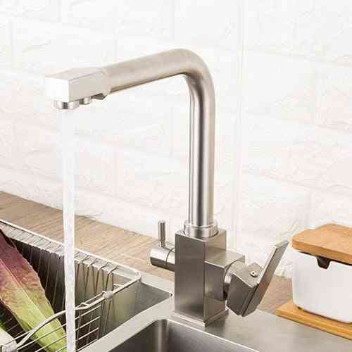 Frap Filter Faucet - Drinking Water Single Hole Hot And Cold Pure Sinks,  Deck Mounted Mixer Tap