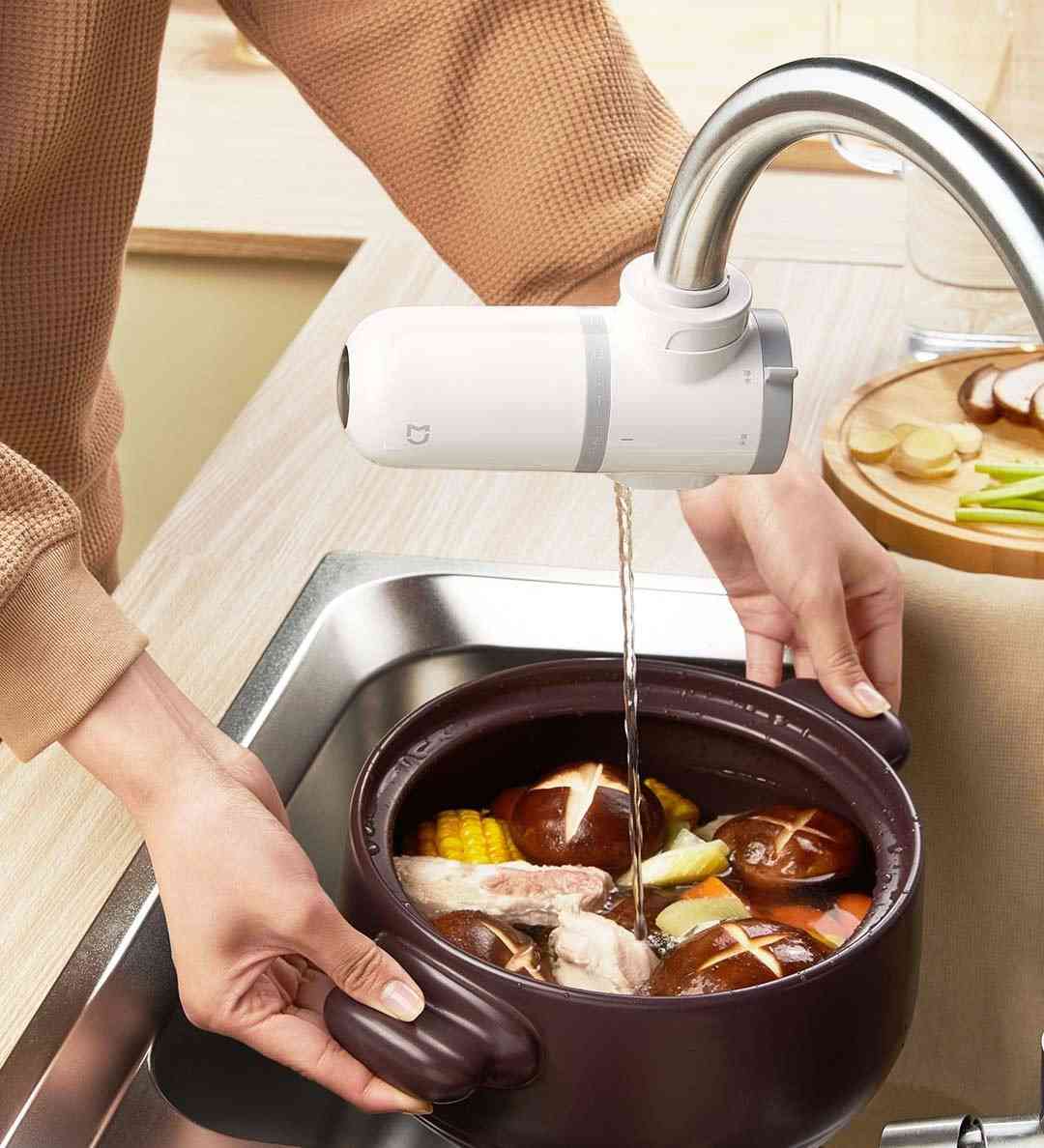 Xiaomi Mijia Faucet Water Purifier Kitchen Tap- Water Filter Gourmet Kitchen Filtration System Washroom Tap Purifier