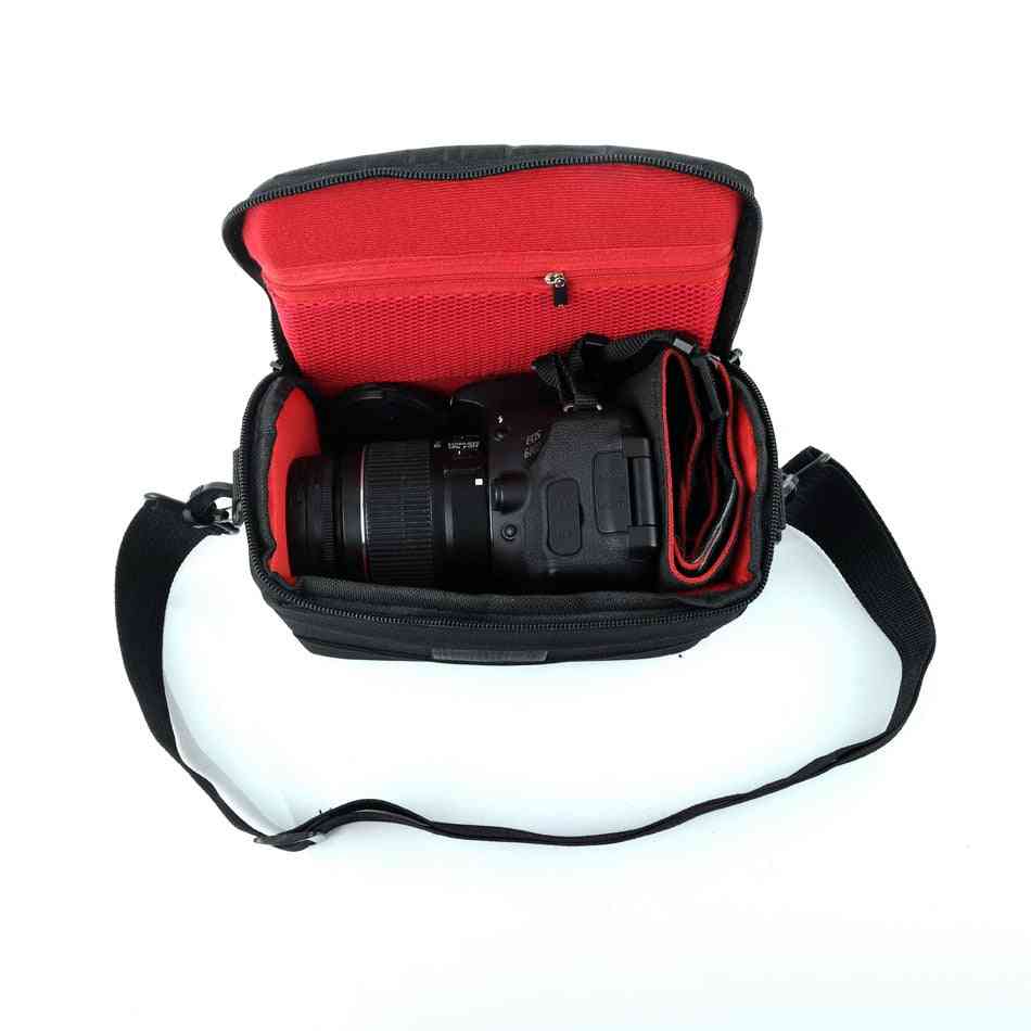 Kamera axelväska för Canon EOS / M100 / M10 / M5 / M3 / M6 / M50 / m2 (balck)