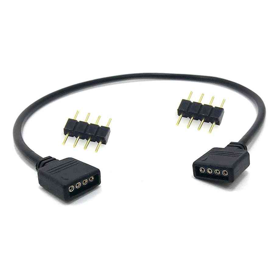 4-pins Rgb Led Tape Connector  For  Strip Light