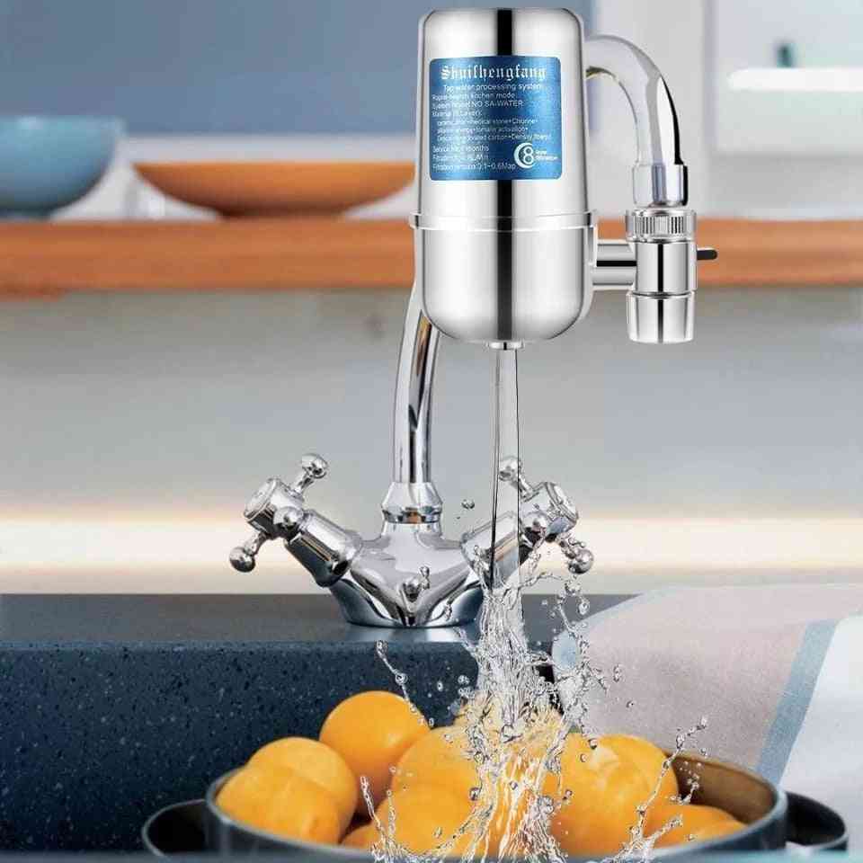 Verwijder waterverontreinigingen en elektrolyten huishoudelijke kraan waterzuiveraar-keuken waterfilter eenvoudig te installeren