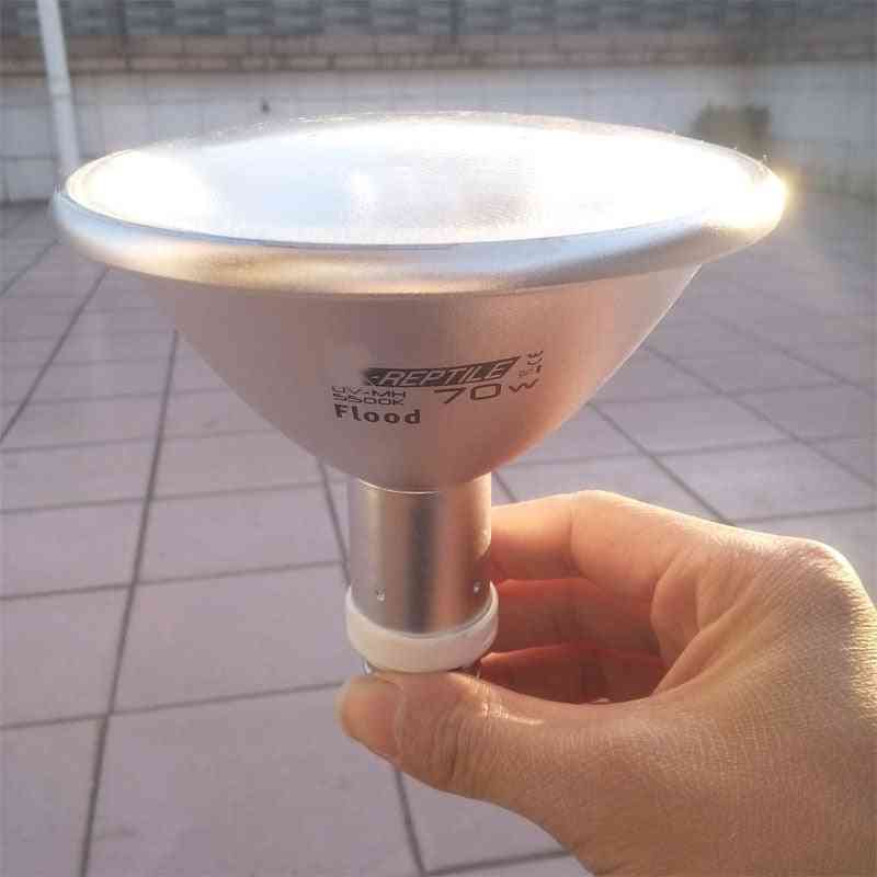 Floold uvb uva hid pets lamp 70w par38 metallhalogenlamper (5500k 70w e27 110-240v)