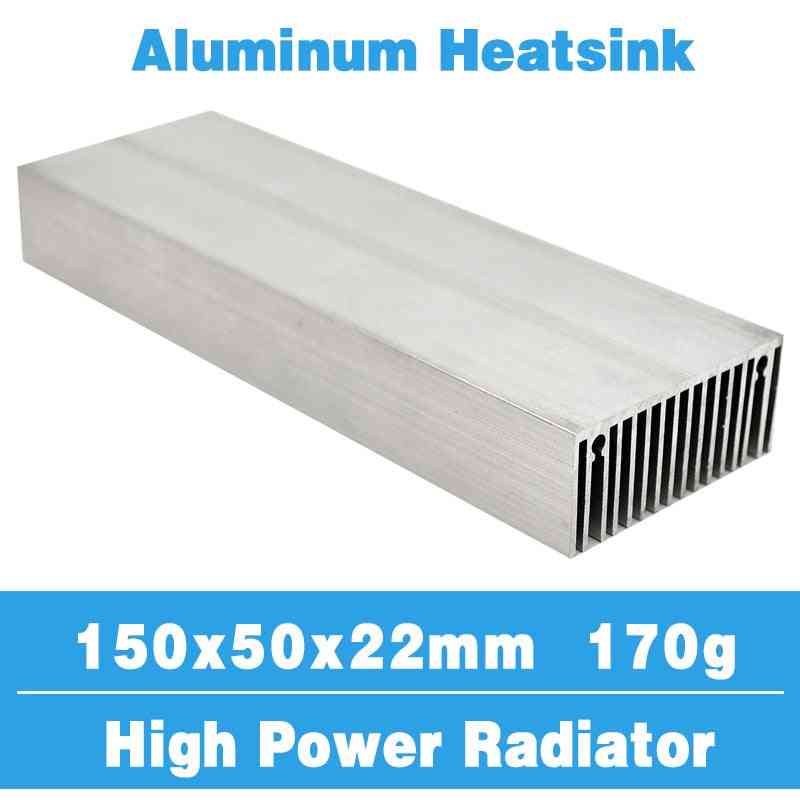 Aluminiowa chłodnica radiatora 150x50, dopasowany moduł IC tranzystora LED, moc PBC, rozpraszanie ciepła dla chipa LED -