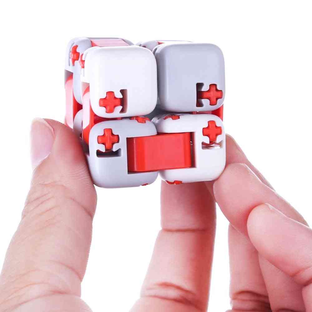 Cuburi de cărămizi de deget, jucării de decompresie a inteligenței