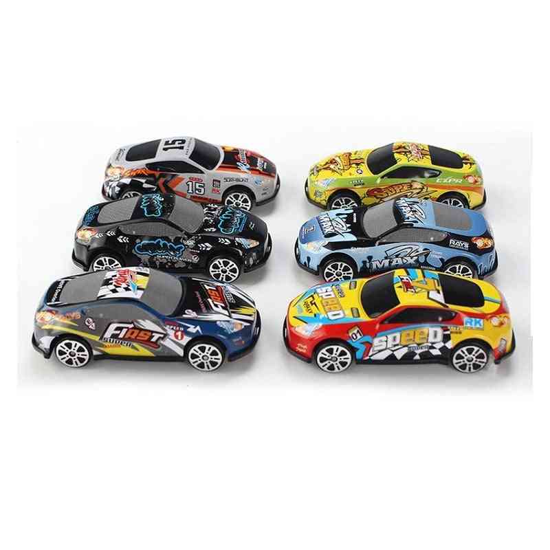 Racing Car Alloy Iron Shell Taxi Model For