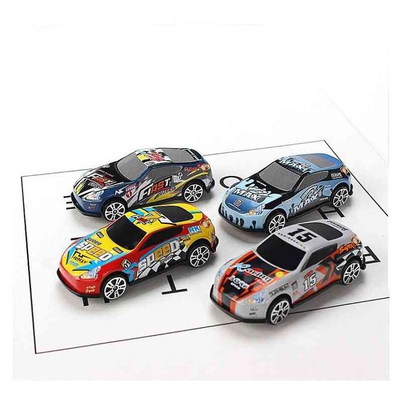 Racing Car Alloy Iron Shell Taxi Model For