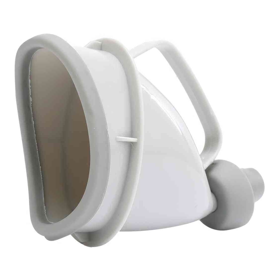 Portable Reusable Female Urinal Funnel For Travel - Sit Or Stand Emergency