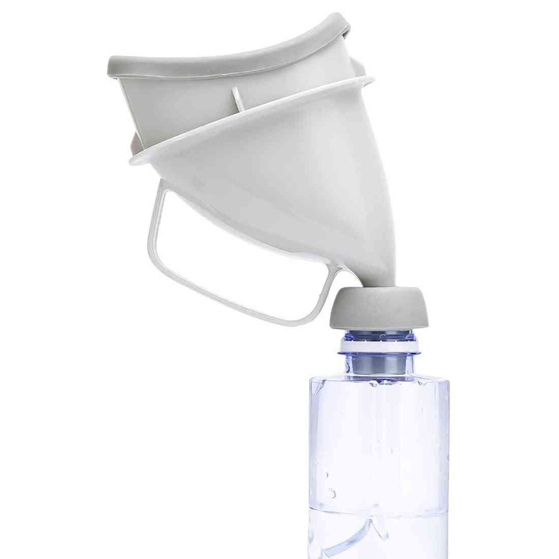 Portable Reusable Female Urinal Funnel For Travel - Sit Or Stand Emergency