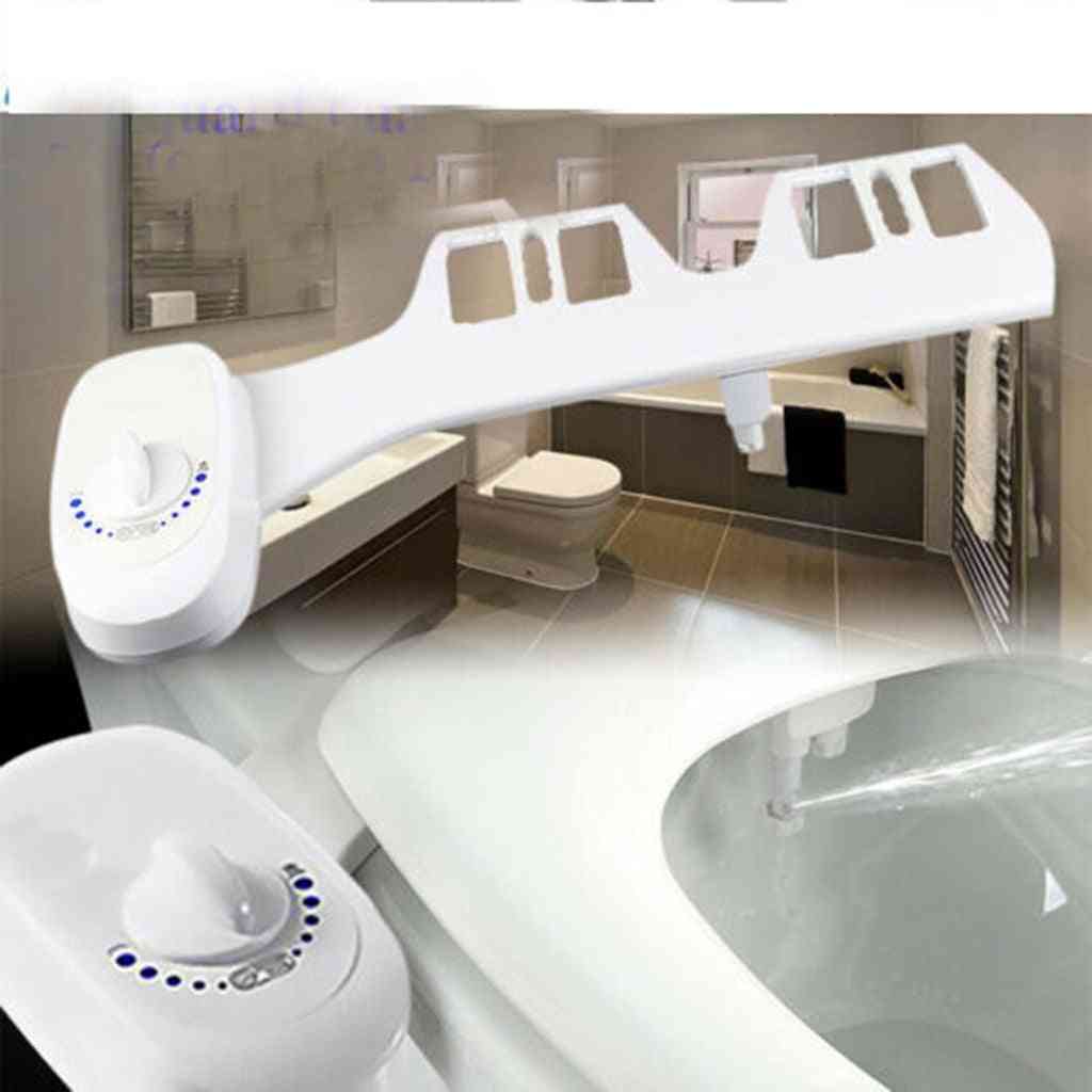Non Electric Mechanical Bidet For Toilet Seat - Self Cleaning Nozzle