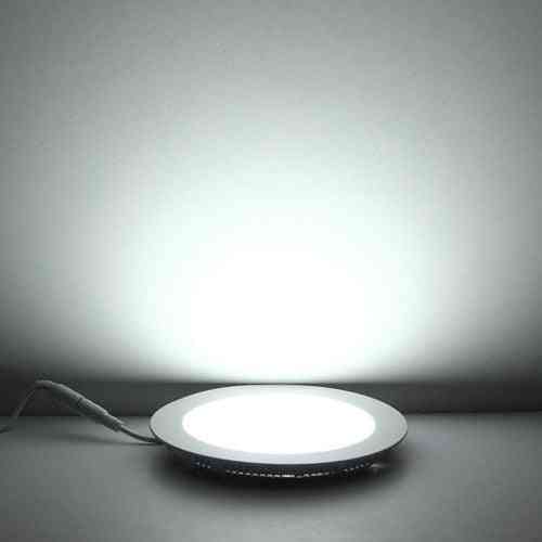 Rund taklampa LED-panellampa, infälld badrumslampa - varmvit / 3W