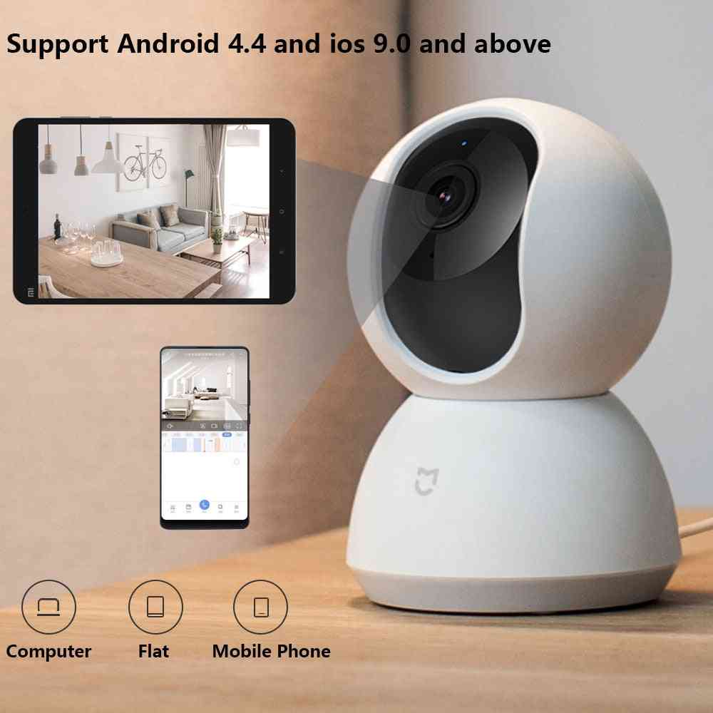 Smart Camera With 1080p And Night Vision Webcam -360 Angle