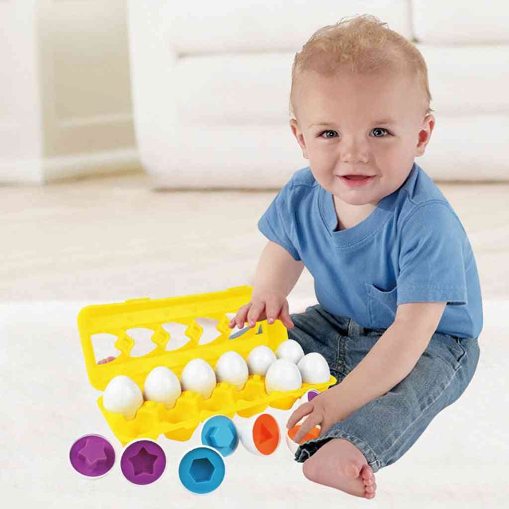 Komplet za razvrščanje jajc - izobraževalne učne igrače