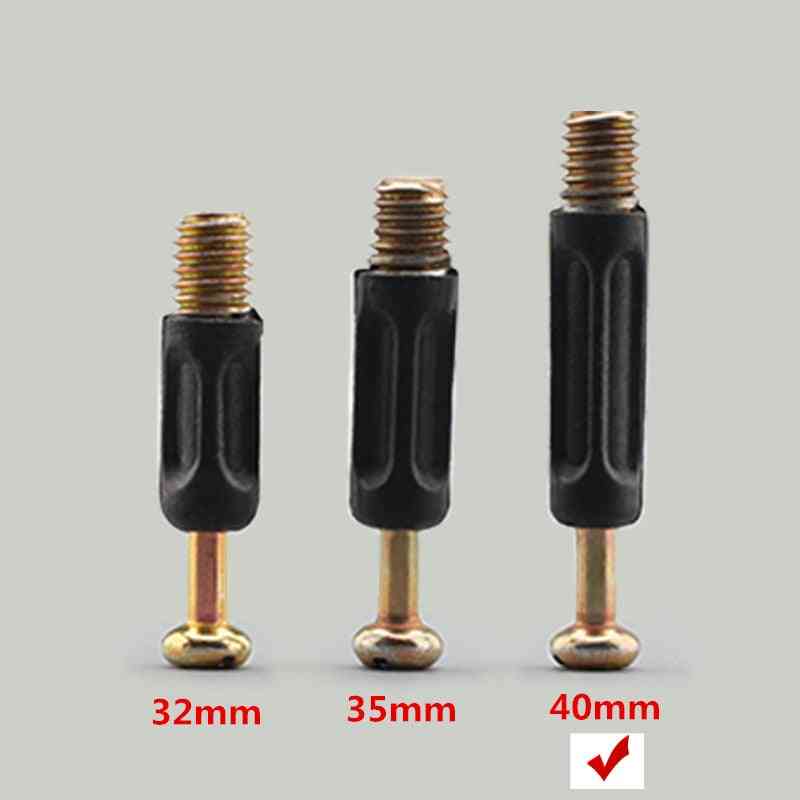 100 Sets Furniture Connecting Fitting Bolt Screw