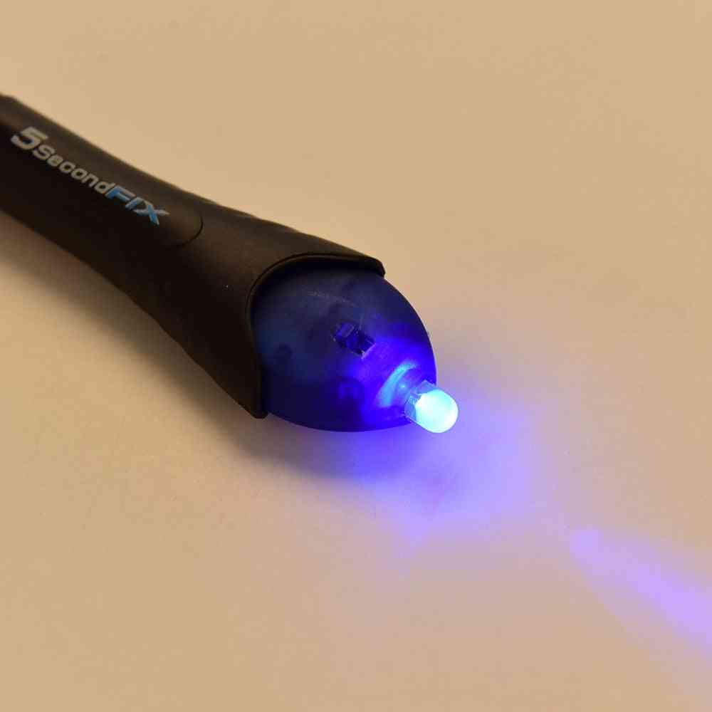 Quick fix superdrevet flytende plast sveising UV lys limpenn i caulk mobiltelefon reparasjonsverktøy -