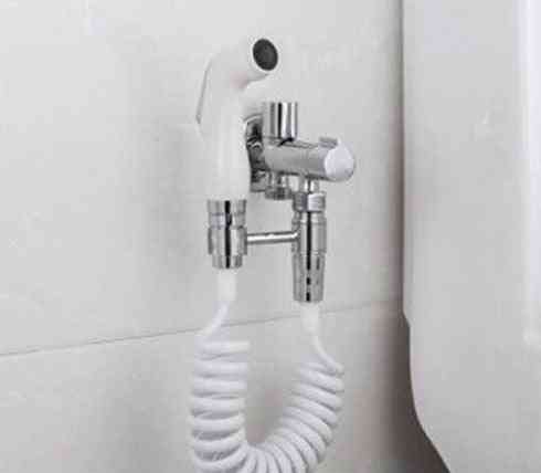 Wall Mounted Handheld Toilet Bidet Sprayer Set Kit