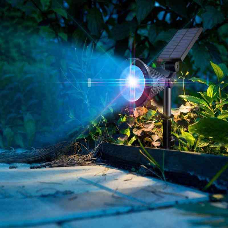 7 Led, Waterproof Solar Lawn Lamp